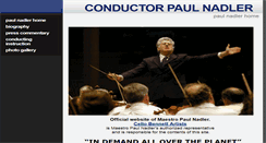 Desktop Screenshot of paulnadler.net