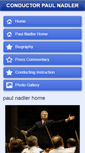 Mobile Screenshot of paulnadler.net